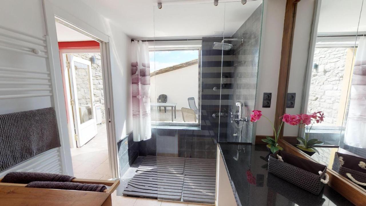 Casa Rural La Abadia-Apartamentos 그라우스 외부 사진